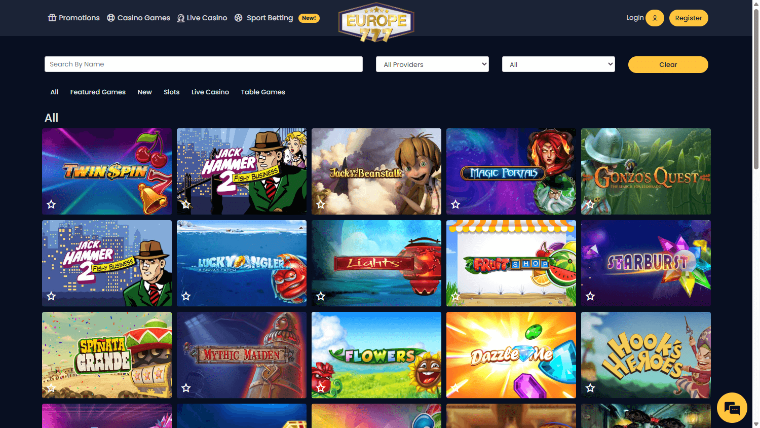 Europe777 Casino