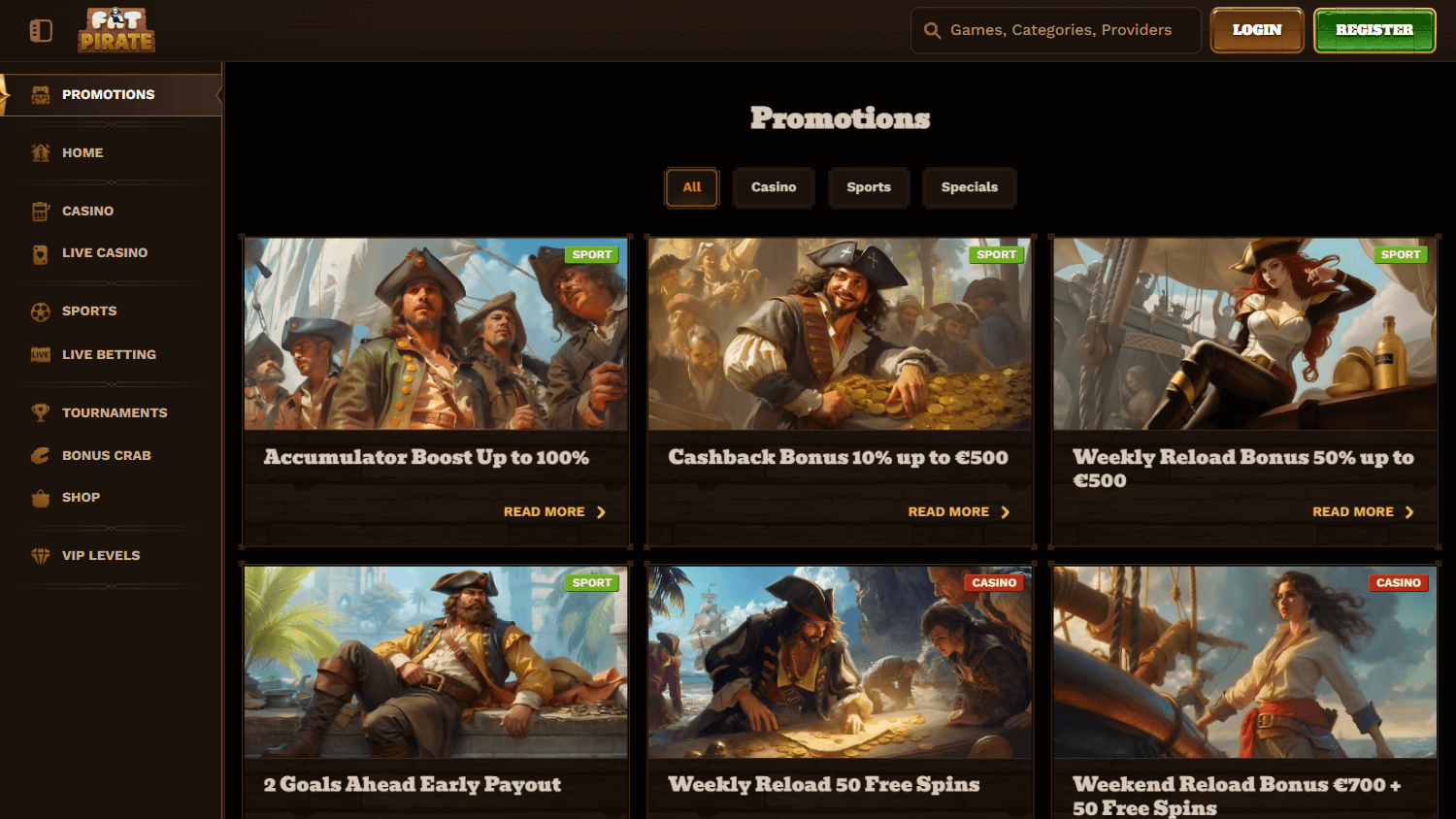 FatPirate Casino