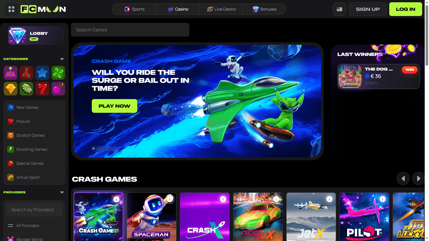 FCMoon Casino
