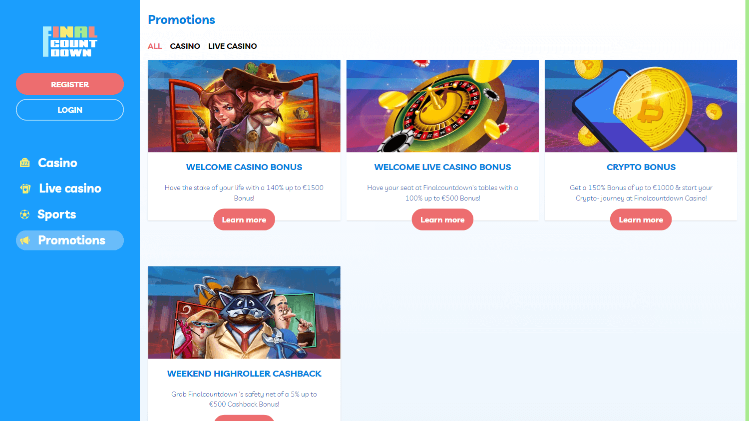 FinalCountdown.io Casino