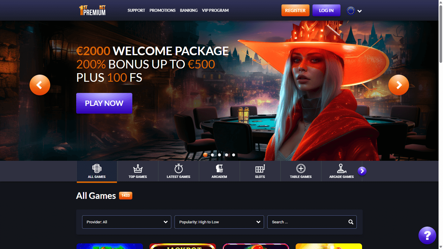 First Premium Bet Casino