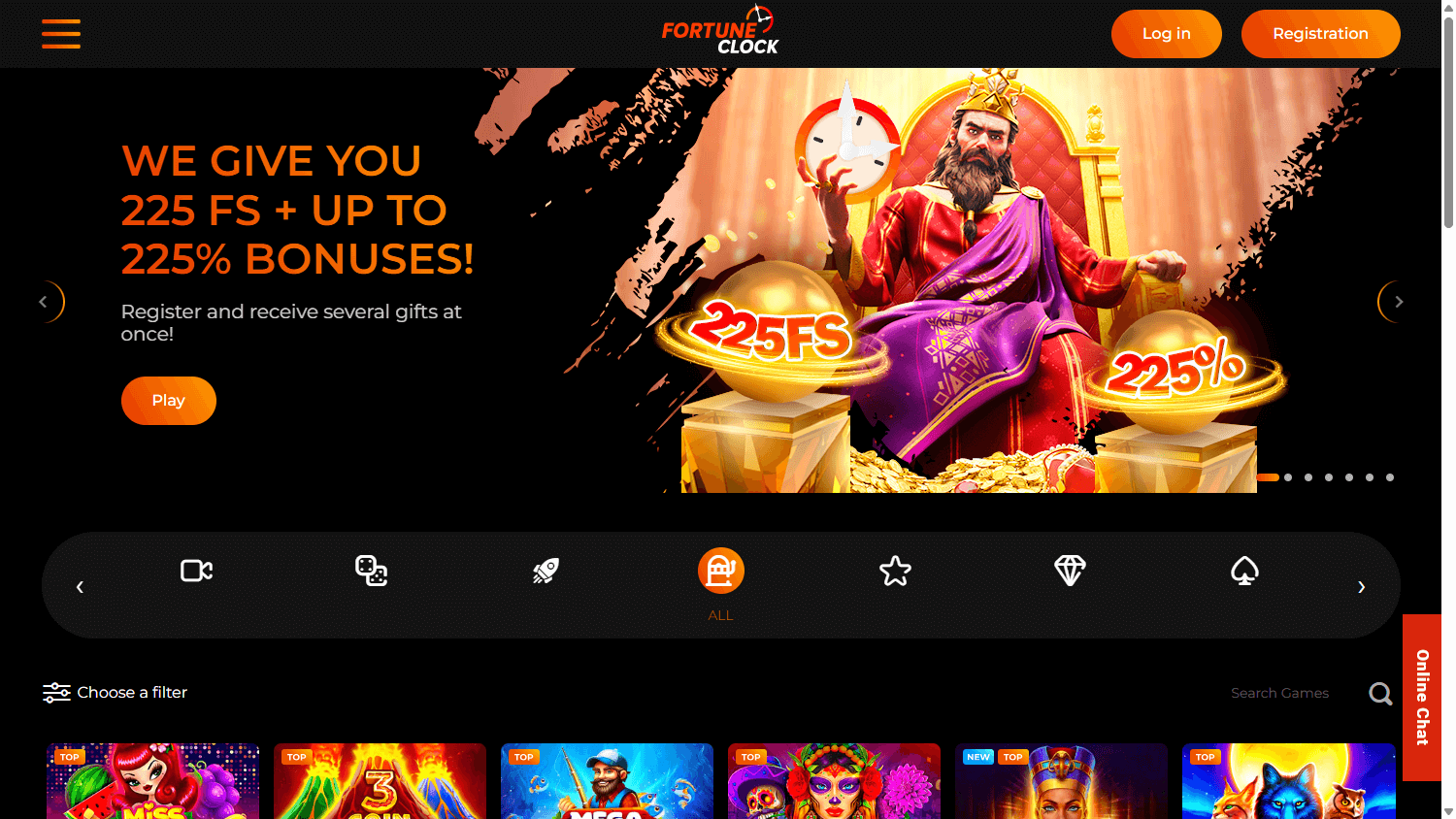 Fortune Clock Casino