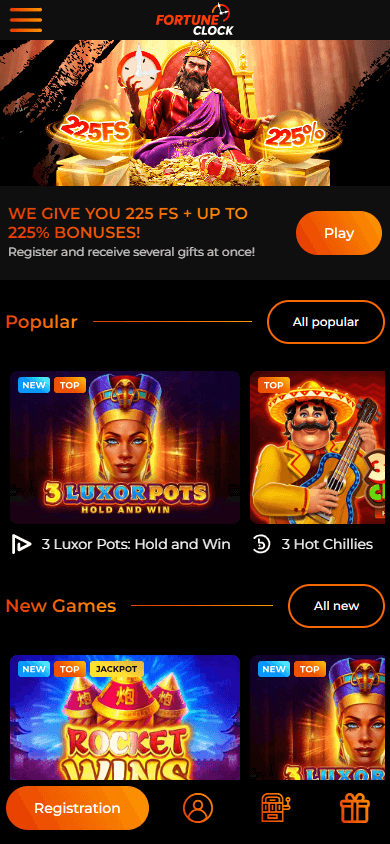 Fortune Clock Casino