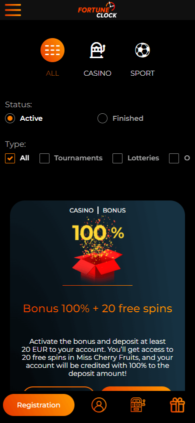 Fortune Clock Casino