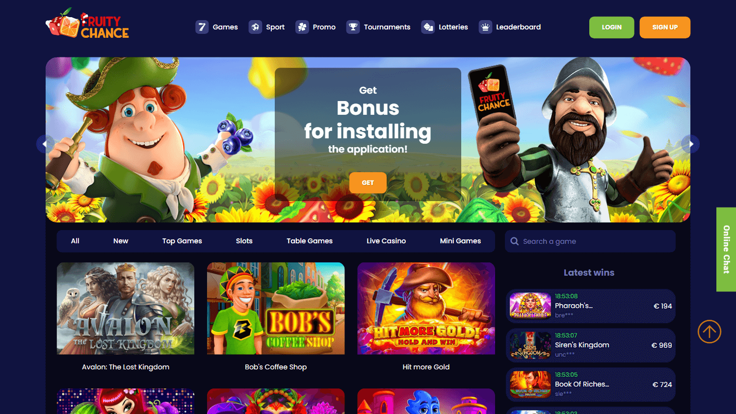 Fruity Chance Casino
