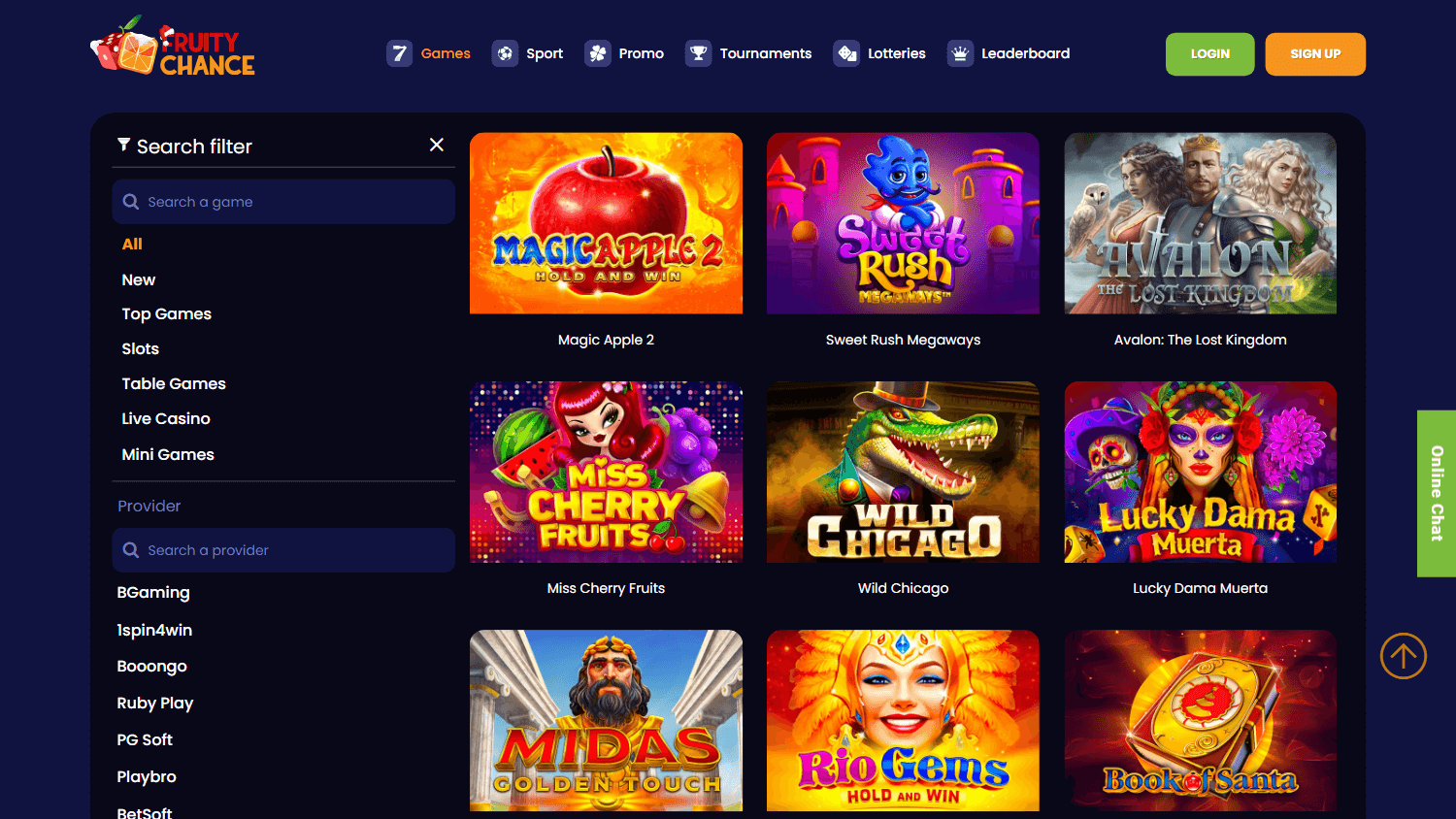 Fruity Chance Casino