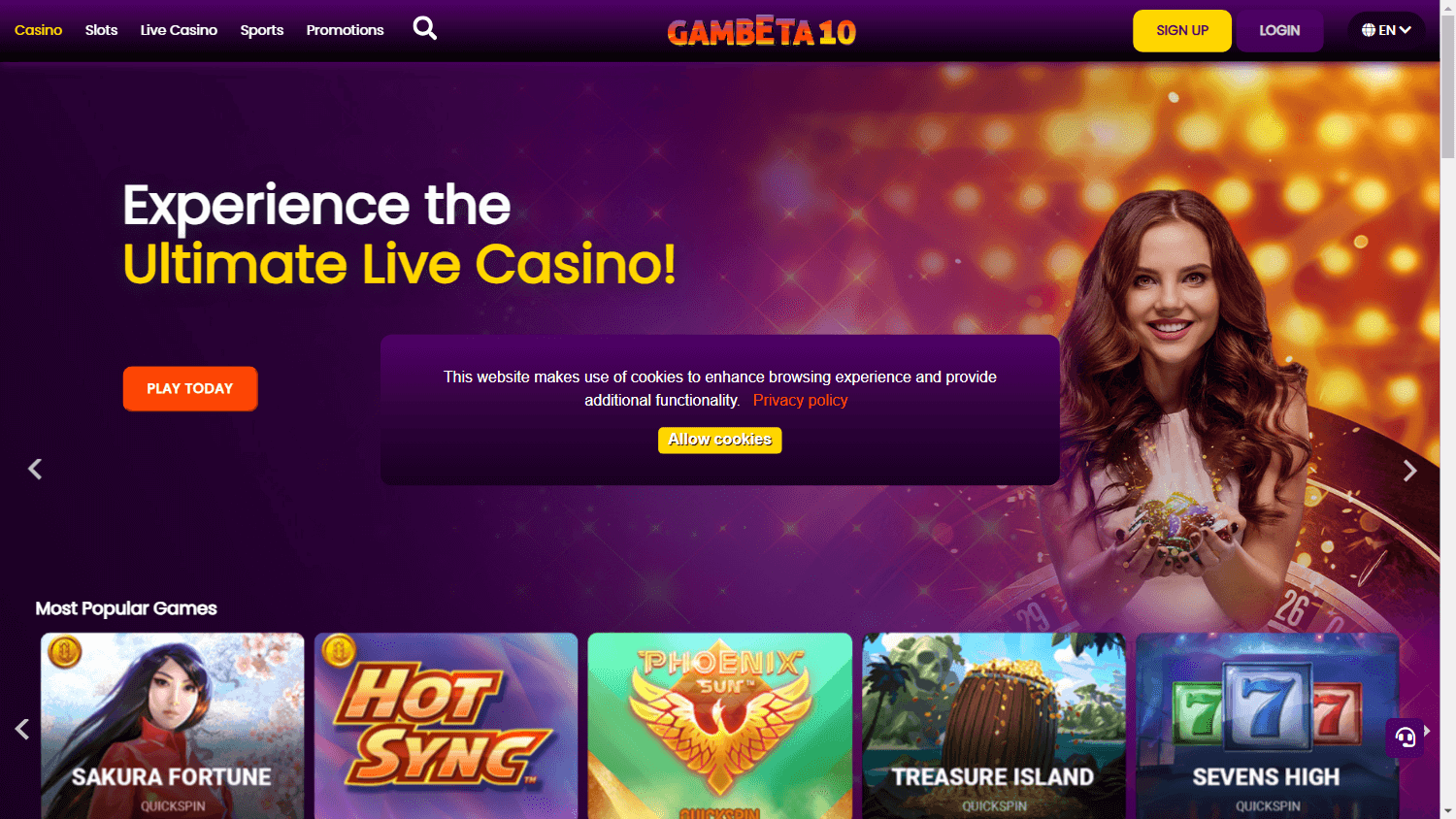 Gambeta10 Casino
