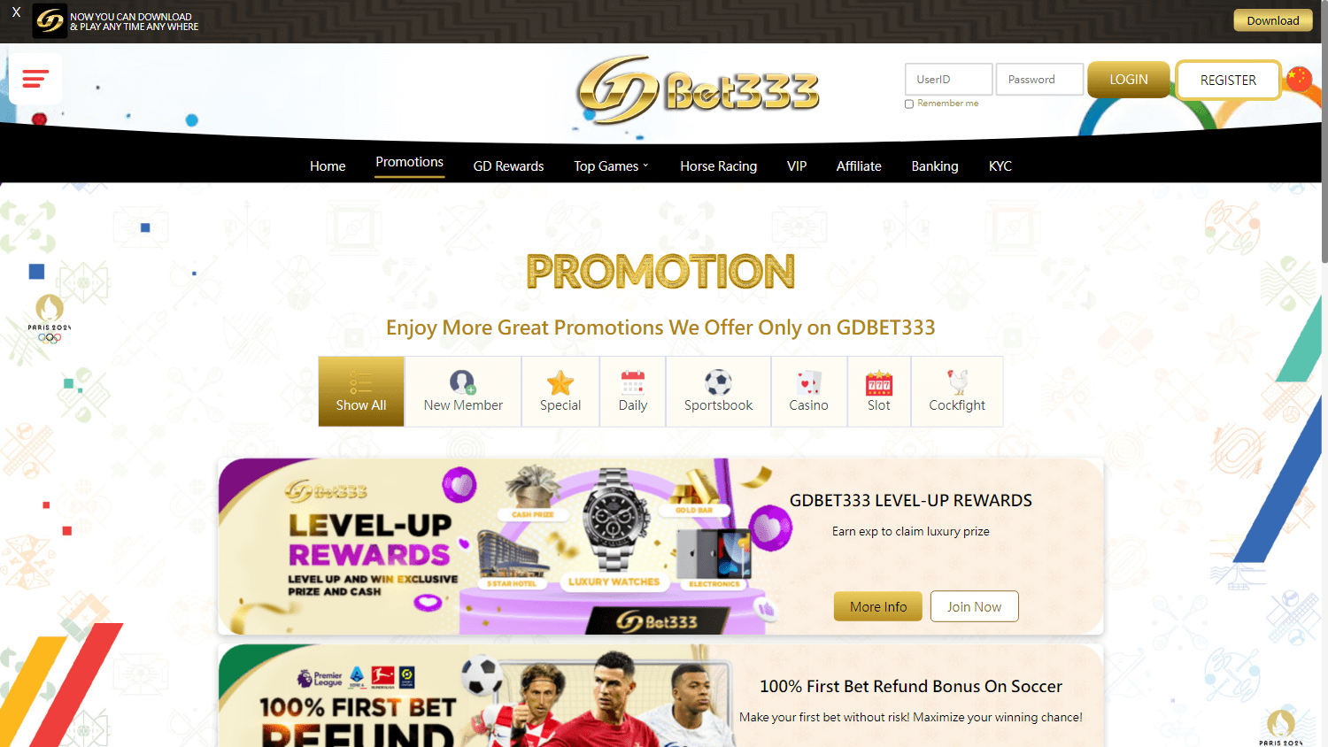 GDBet333 Casino