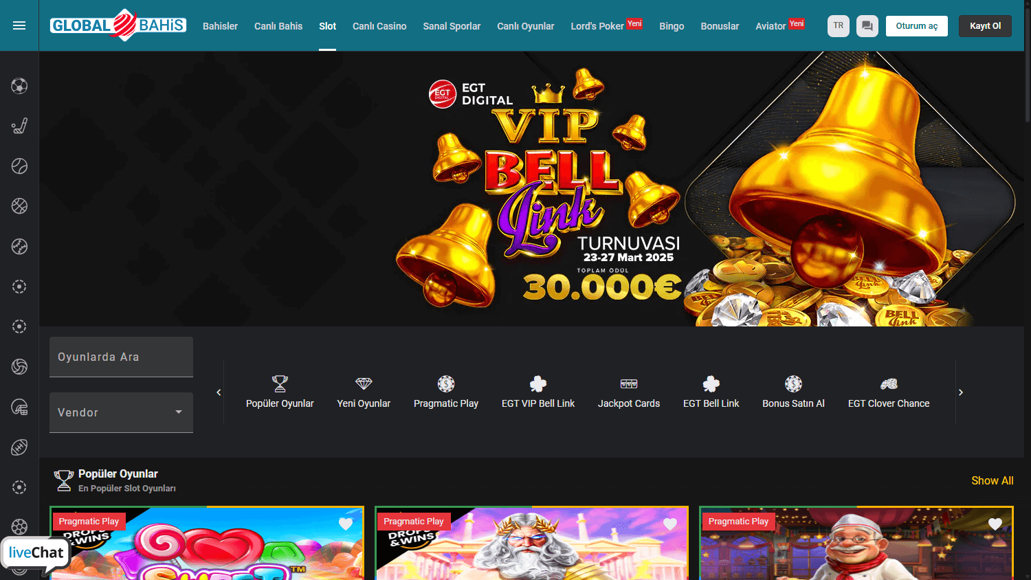 GlobalBahis Casino