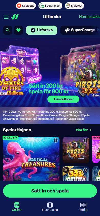 Hajper Casino