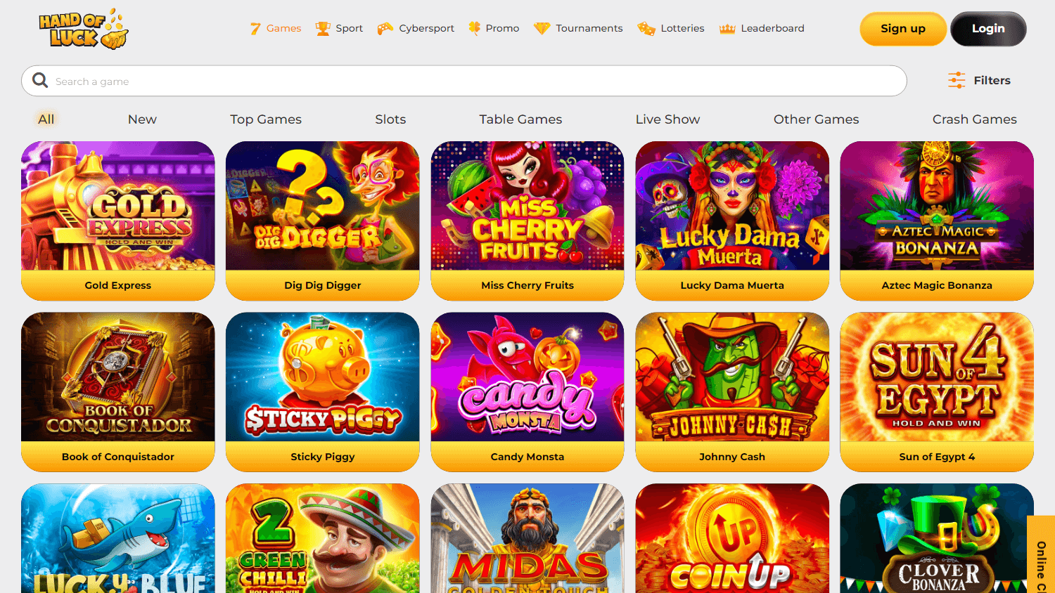 Hand of Luck Casino