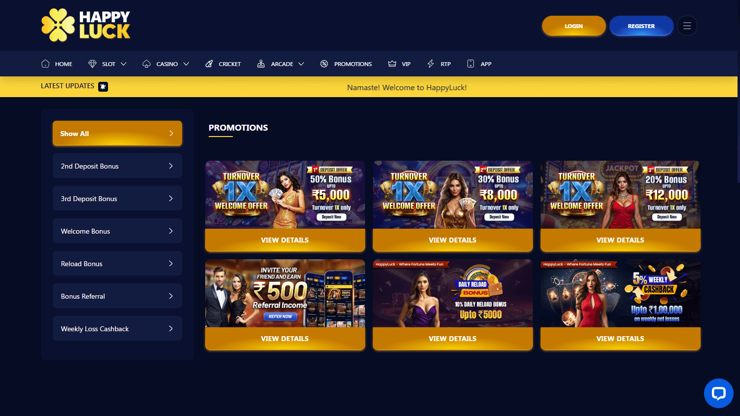 HappyLuck Casino