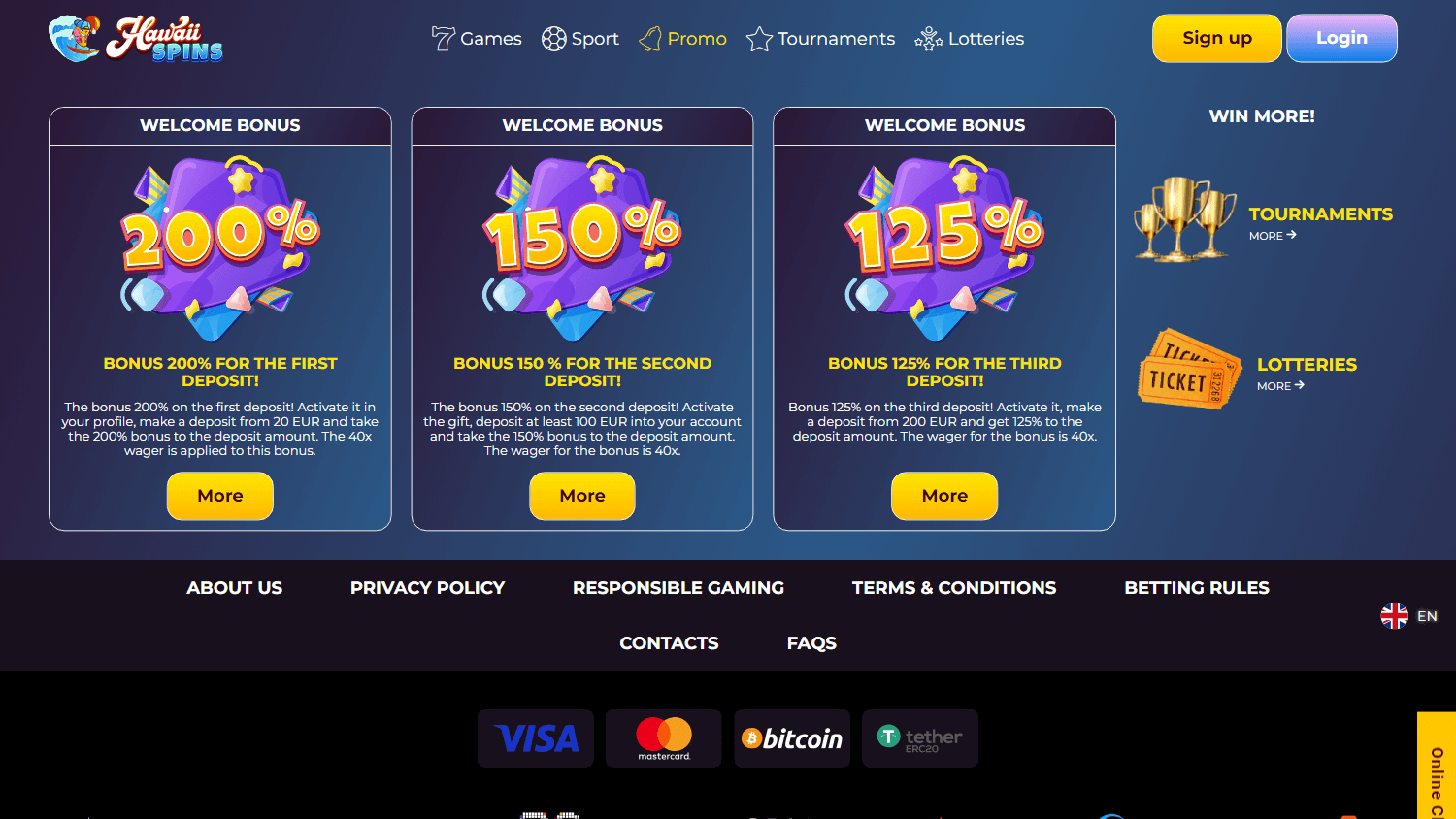Hawaii Spins Casino