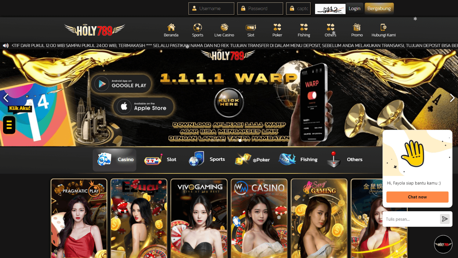 Holy789 Casino