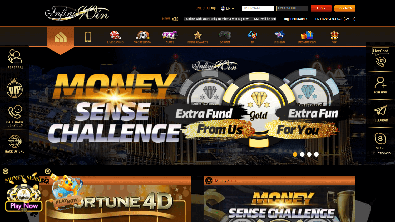 Infiniwin Casino