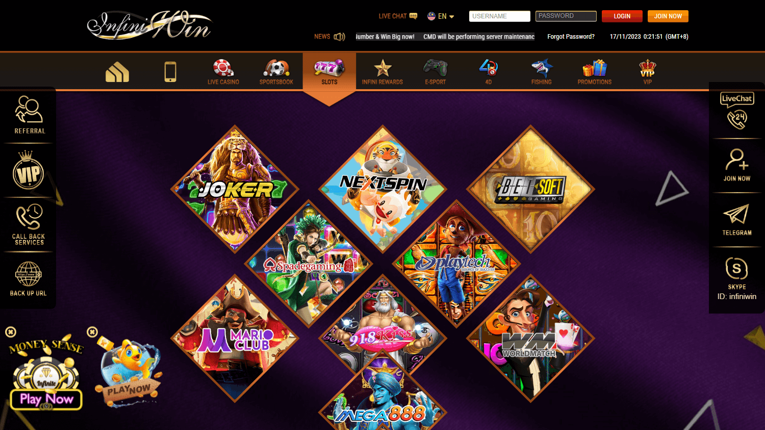 Infiniwin Casino