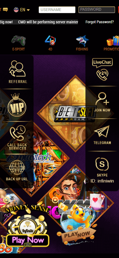 Infiniwin Casino