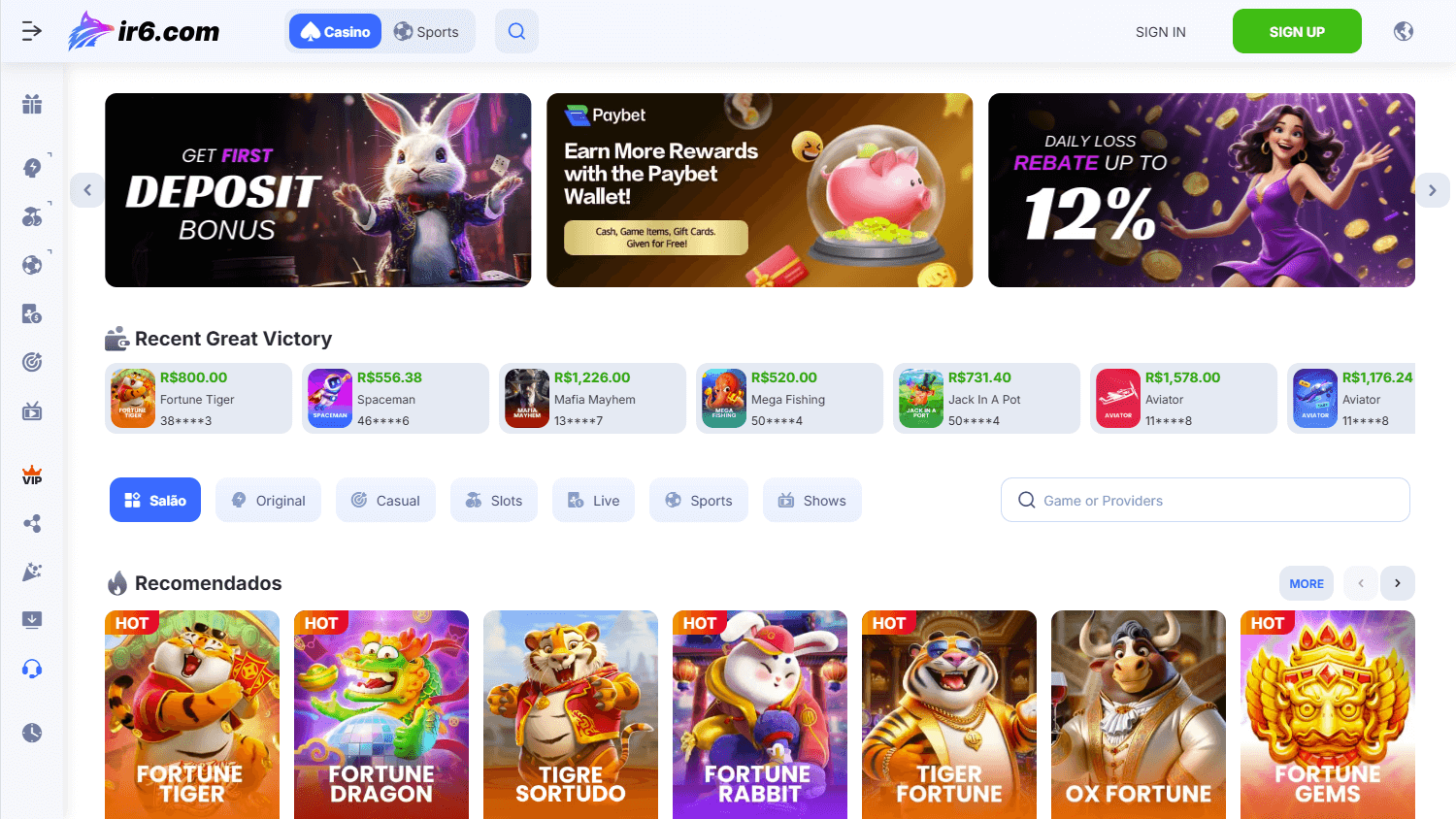 Ir6.com Casino