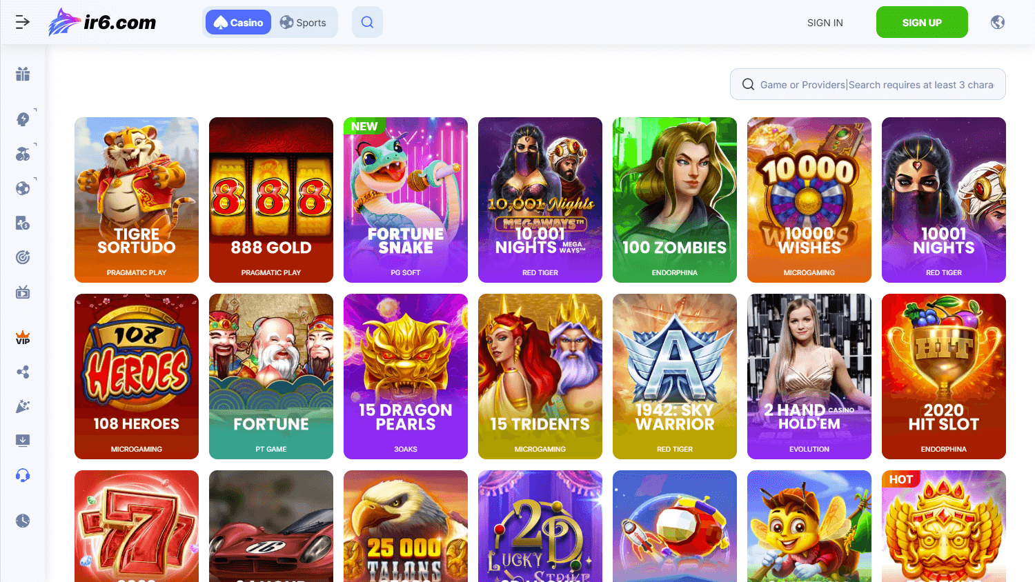 Ir6.com Casino
