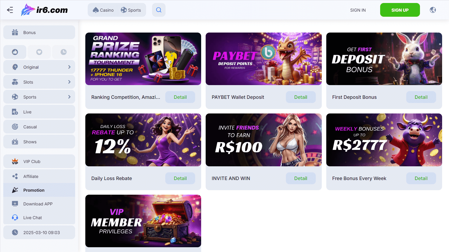 Ir6.com Casino