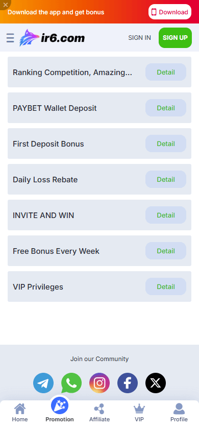 Ir6.com Casino