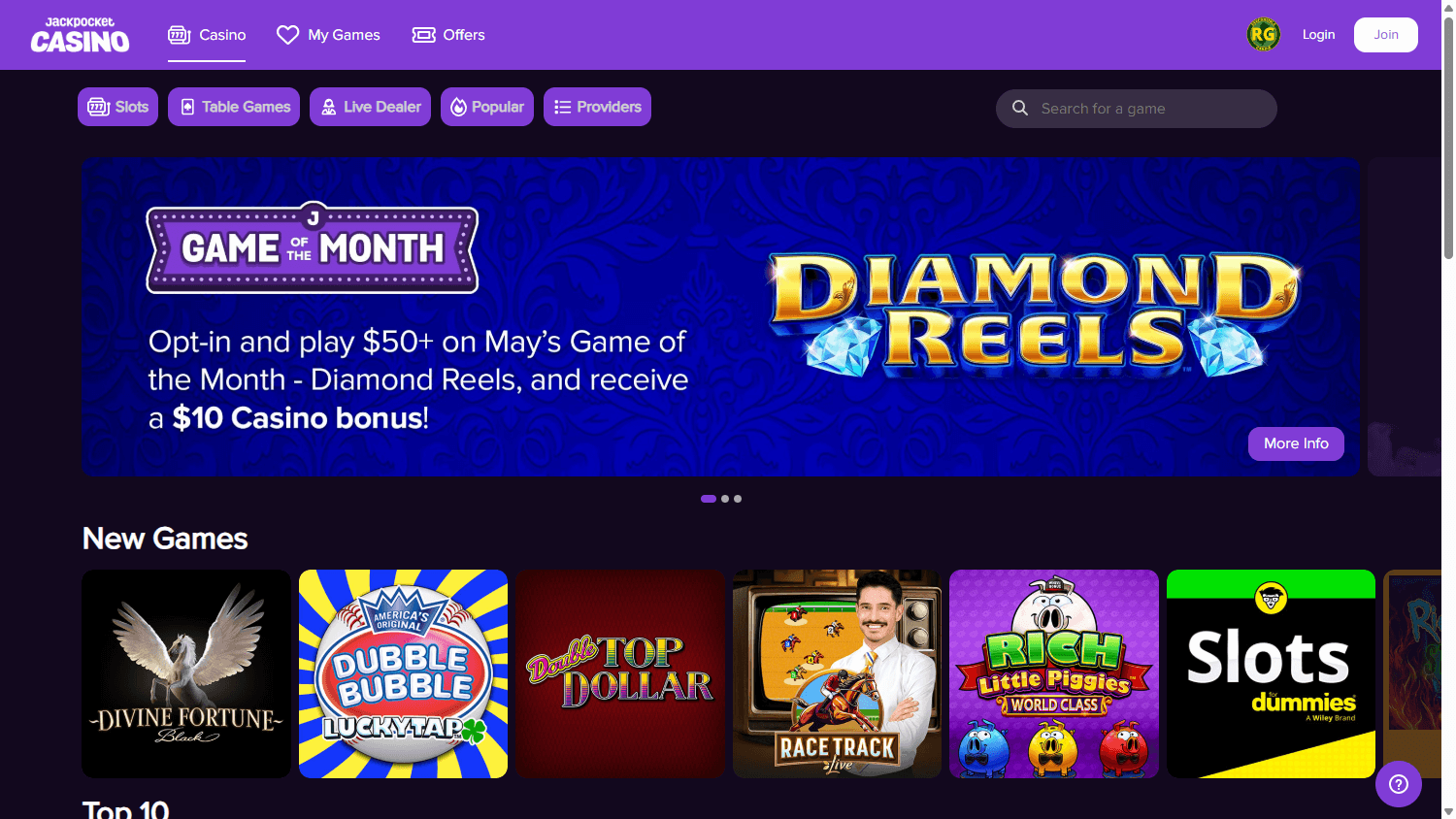 Jackpocket Casino