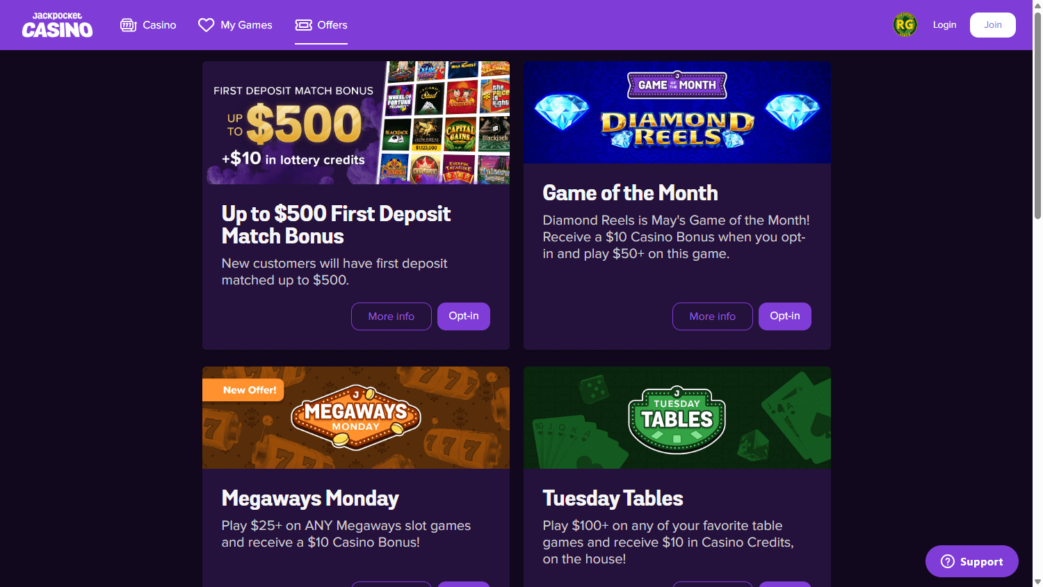 Jackpocket Casino