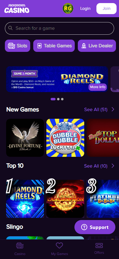 Jackpocket Casino