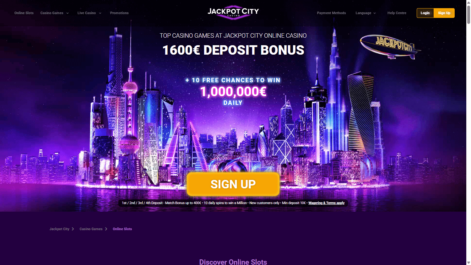 JackpotCity Casino