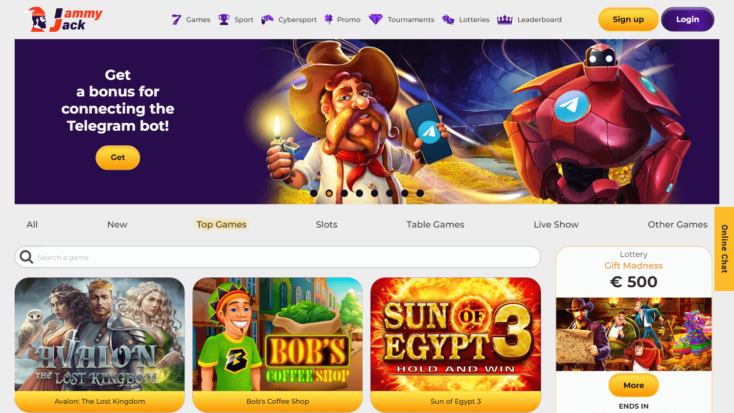 JammyJack Casino