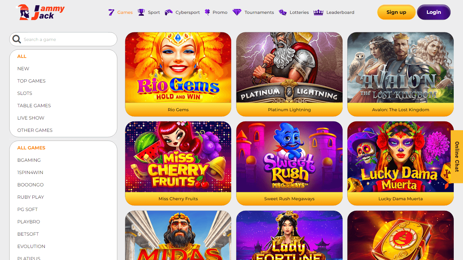 JammyJack Casino