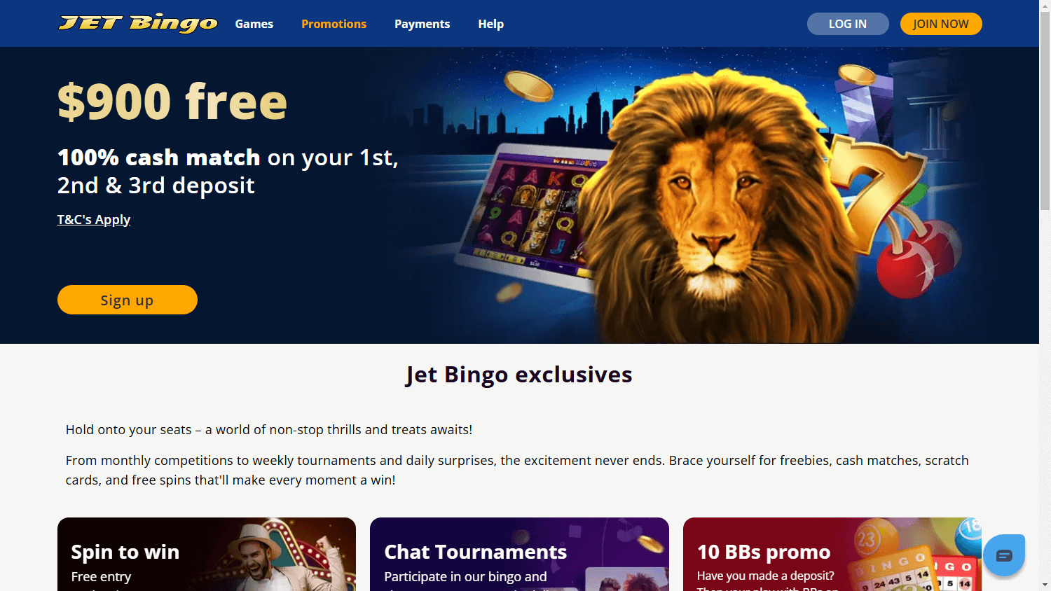 Jet Bingo Casino