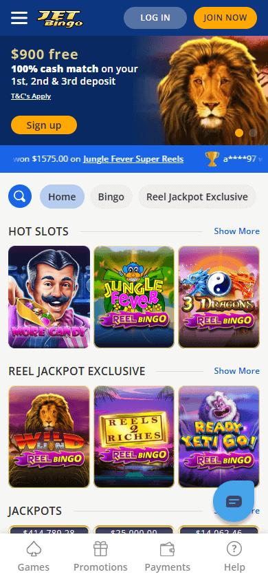 Jet Bingo Casino