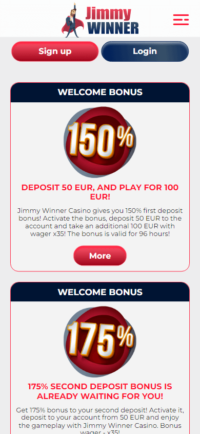 Jimmy Winner Casino