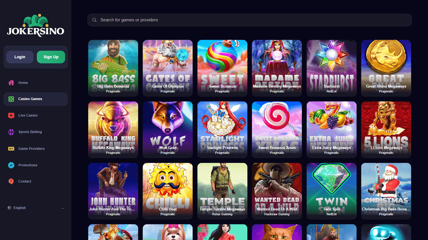 Jokersino Casino