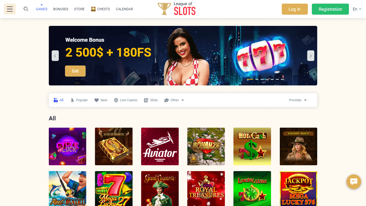 League of Slots Casino