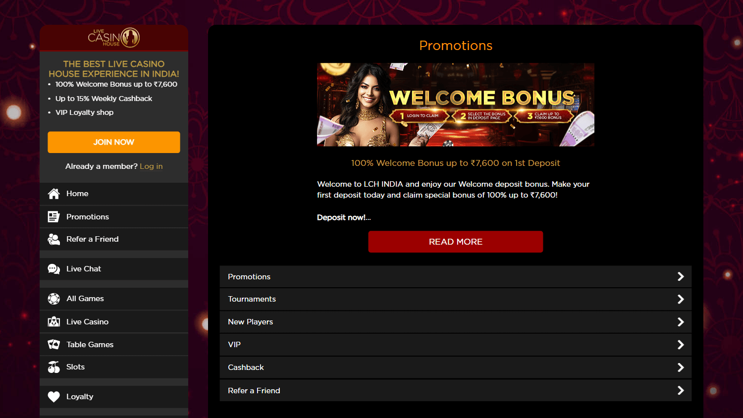 Live Casino House