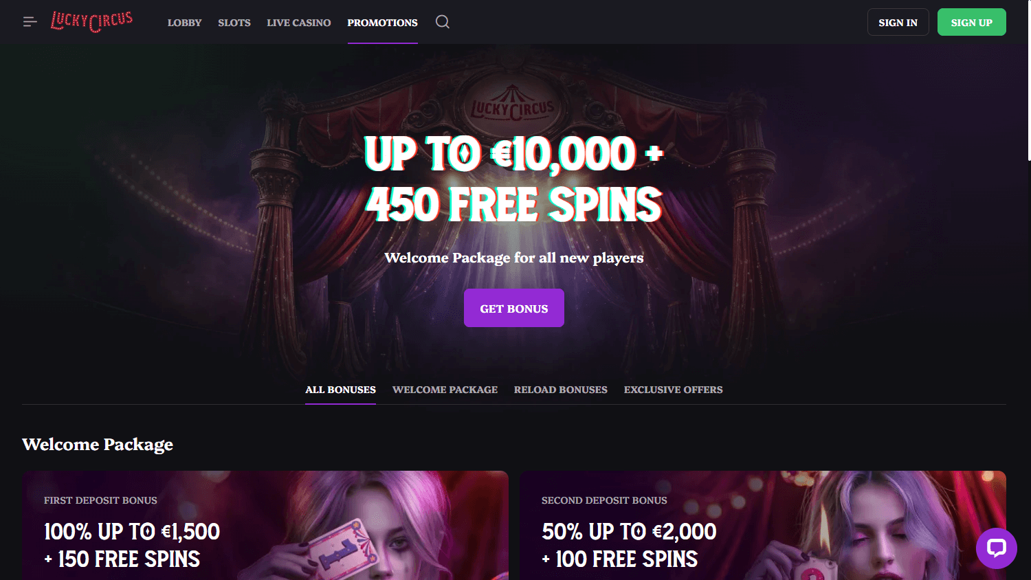 Lucky Circus Casino
