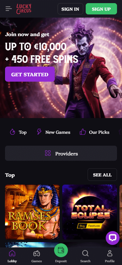 Lucky Circus Casino