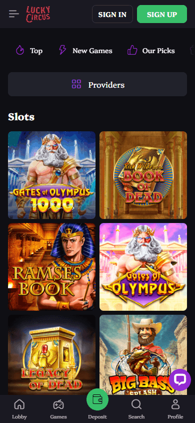 Lucky Circus Casino