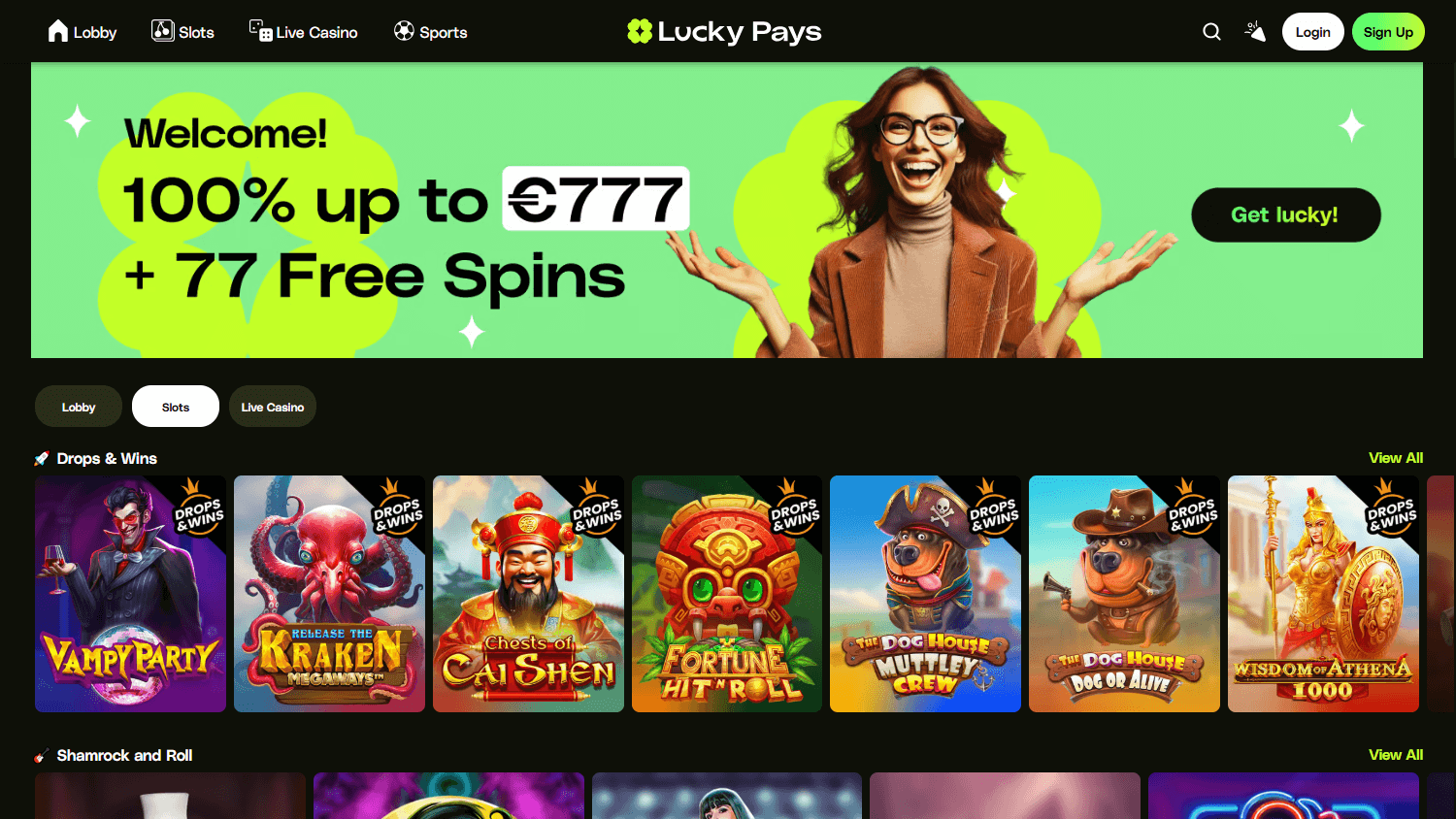 Lucky Pays Casino