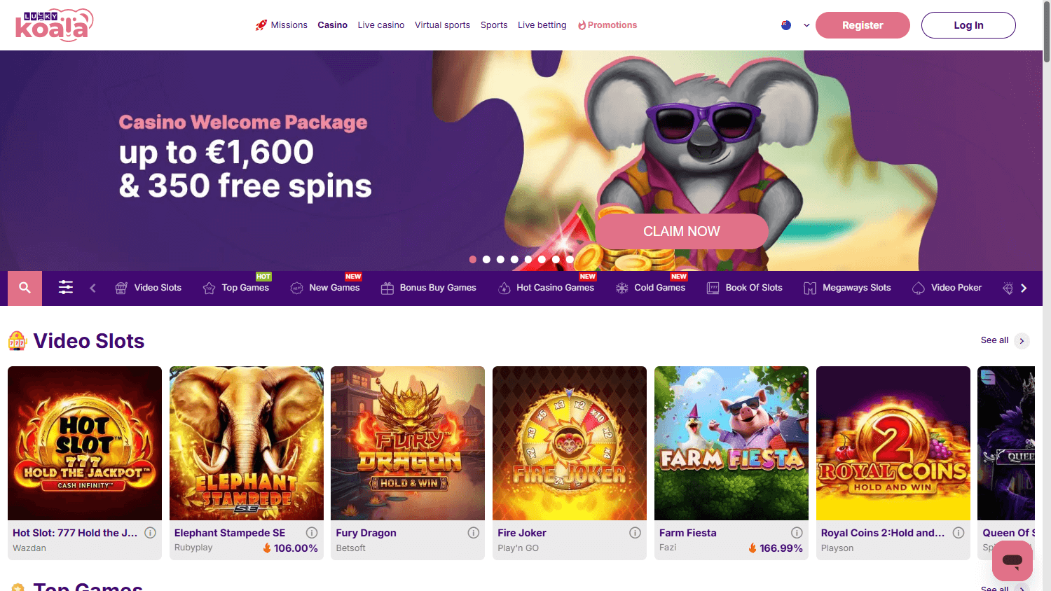 LuckyKoala Casino