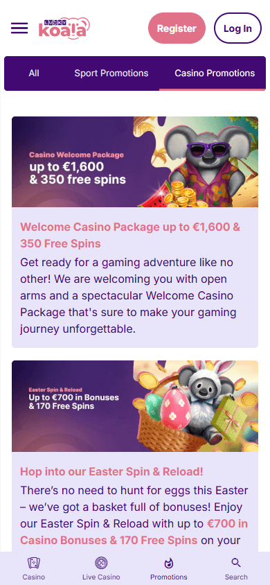 LuckyKoala Casino