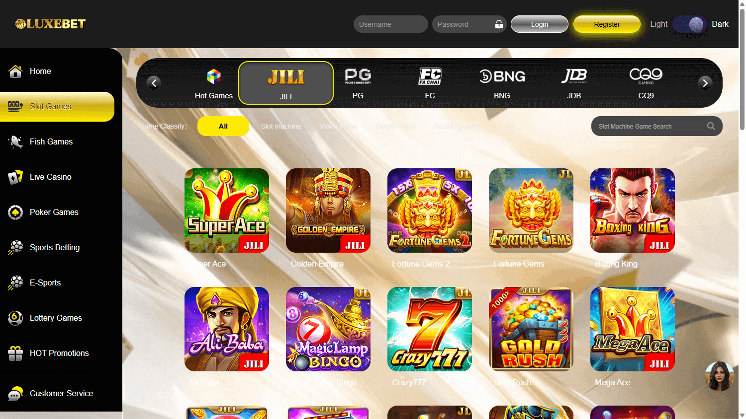 LUXEBET Casino