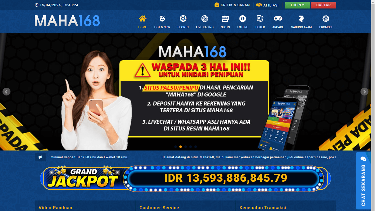 MAHA168 Casino
