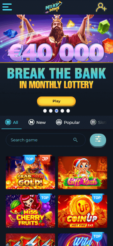 Milky Wins Casino