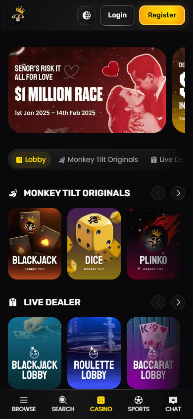 MonkeyTilt Casino
