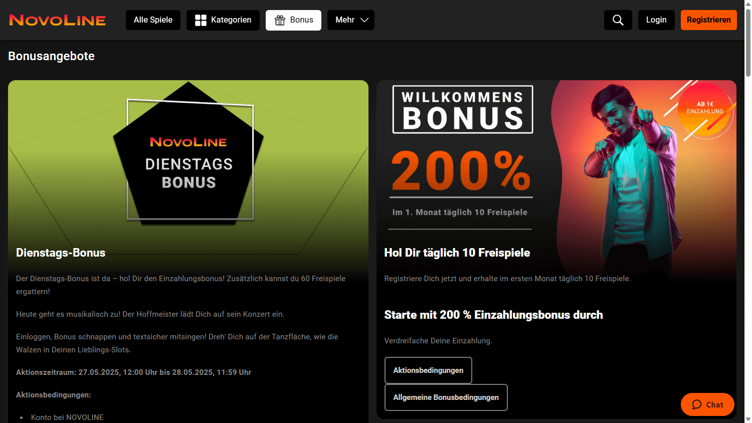 NOVOLINE Casino