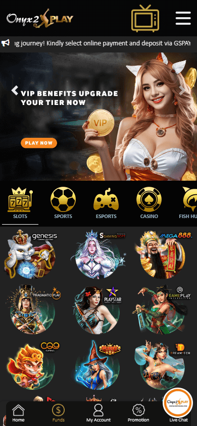 Onyx2play Casino