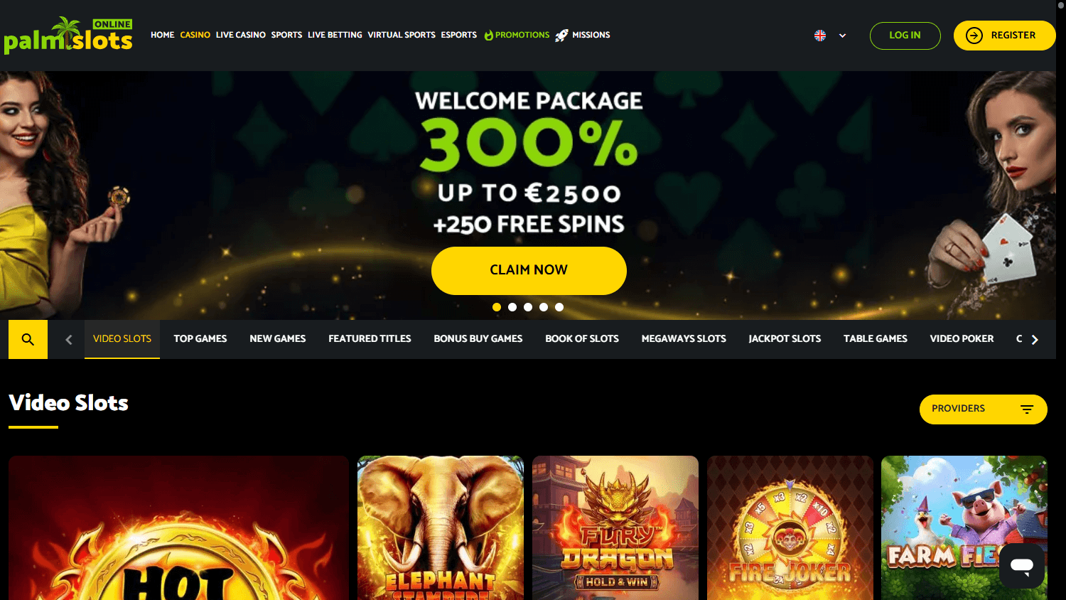 PalmSlots Casino